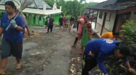 Sambut Ramadan, Warga Condong Bersih-Bersih Lingkungan Padukuhan dan Sekitar Masjid